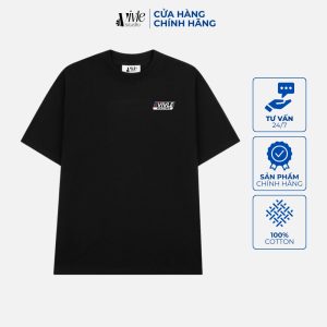 Mặt trước áo VIVLE M4 màu đen