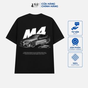Mặt sau áo VIVLE M4 màu đen