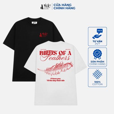 Các mẫu áo cộc tay mùa hè-BIRTH OF FEATHERS