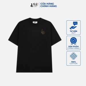 Mặt trước áo HURT màu đen