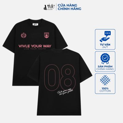 Các mẫu áo cộc tay mùa hè-VIVLE YOUR WAY-LIVE YOUR YOUTH
