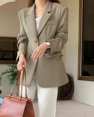 Áo blazer cho các nàng ngực to