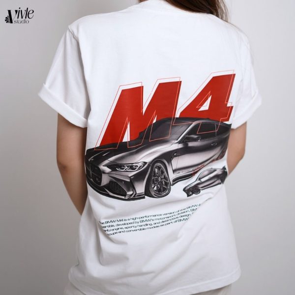 Mặt sau áo VIVLE M4 BMW