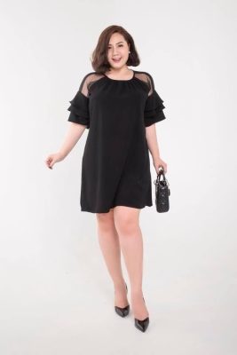 Người béo nên mặc đồ màu đen