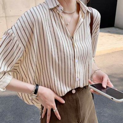 Người gầy không nên mặc áo kẻ dọc