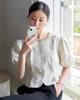 Áo kiểu đơn giản cho các nàng ngực to