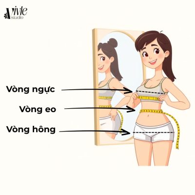 Hướng dẫn vị trí đo chỉ số ba vòng