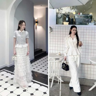 Gợi ý một số trang phục cho dáng người hình chữ nhật