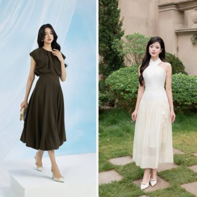 Gợi ý một số trang phục cho dáng người trái táo